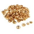 thumbnail image 5 of 30x Brass Snap Fasteners Press Stud Button Sewing For Leather Coat Jeans Bag 1.2cm, 5 of 8