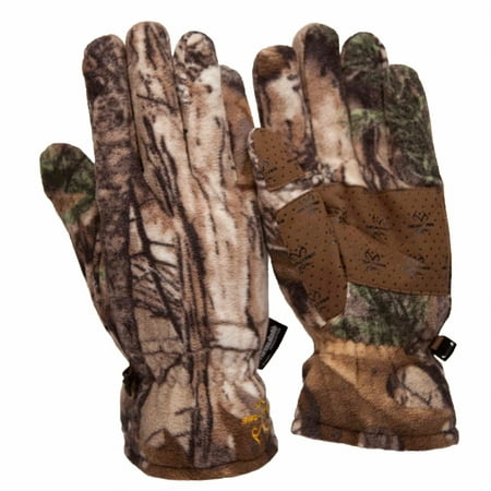 Realtree Xtra Men's Insulated Fleece Gloves (Best Rated Hunting Gloves)