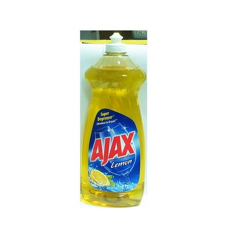 Ajax Lemon Liquid Dish Soap, 34 Fl. Oz.