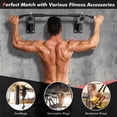 thumbnail image 6 of Topcobe Wall Mounted Multi-Grip Pull Up Bar with Foam Handgrips, Multifunctional Dip Station for Indoor Home Gym Workout, 6 of 8