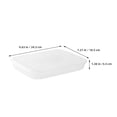 thumbnail image 2 of Raindrops 4Pcs Plastic Fresh Keeping Box Transparent For Refrigerated Fresh Storage, 2 of 8