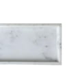 thumbnail image 6 of WeiLaiKeQi Marble Serving Tray Perfume Holder Jewlery Dish for Office Vanity Coffeeshop White A, 6 of 7