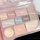 thumbnail image 3 of Heallor-paleta de maquillaje integral multifuncional, sombra de ojos mate, brillo sedoso, 10 colores, 3 of 5