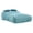 Teal, variant on Christopher Knight Home 73" Outdoor Patio Bean Bag Daybed for 2 People with Pillows, Gray