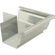 CONSTRUCTION METALS INC K-Style Gutter Outside Mitre, Galvanized, 4-In. OG4OMG