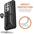 thumbnail image 4 of UAG Samsung Galaxy S21 Ultra 5G Case [6.8-inch screen] Rugged Lightweight Slim Shockproof Premium Monarch Protective Cover, Carbon Fiber, 4 of 8
