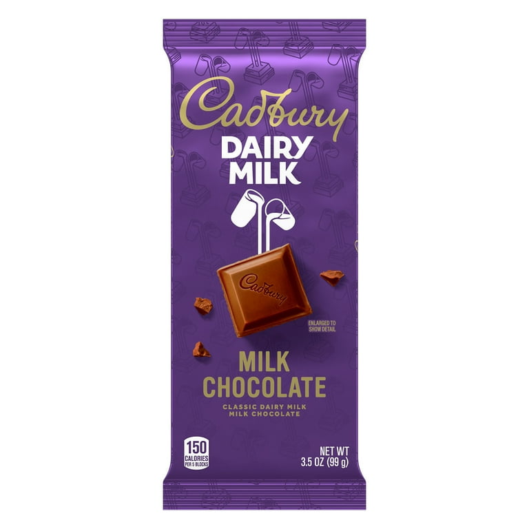 CADBURY DAIRY MILK Milk Chocolate Candy Bars, 3.5 oz (14 Count)