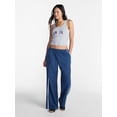 thumbnail image 2 of No Boundaries Nylon Game Day Track Pants, 30.5'' Inseam, Women's XXS-XXL, 2 of 5
