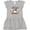 AC-Heather Grey, variant on Inktastic Joy to the World Christmas Gnomes Girls Toddler Dress