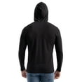 thumbnail image 4 of Wrangler Workwear Men's Long Sleeve Sun Protection Work Shirt with Hood, Size S-5XL (Men's & Big Men's), 4 of 10