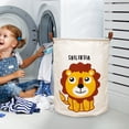 thumbnail image 4 of SIfdSeng Get it Fast Patterned Linen Laundry Hamper Without Lid Large Open Top Stylish and Breathable Fabric for Bedroom Or Bathroom Easy and Durable Design, 4 of 5