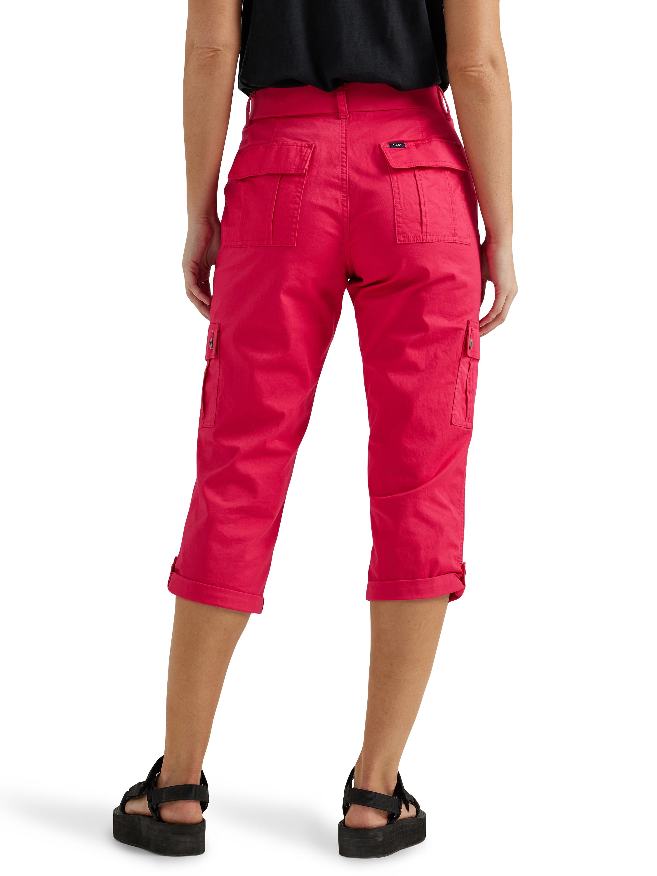 Lee Women's Flex to Go Mid Rise Capri Pants