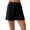 Black, variant on Jxximdong Shorts for Women Women's Summer Ribbed Knit Elastic Drawstring Waist Casual Beach Shorts Pockets Black L Pants