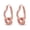 Rose color, variant on Hoop Earrings for Women S925 Sterling Silver Cubic Zirconia Shinning Hearts Jewelry Gifts