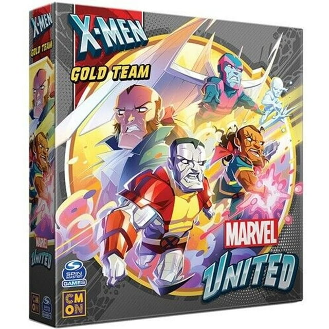 Juego de miniaturas de mesa CMON Marvel United X-Men Gold Team
