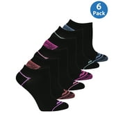 Avia-DTR Women's Nylon Zone Cushion Low Cut, 6 Pack