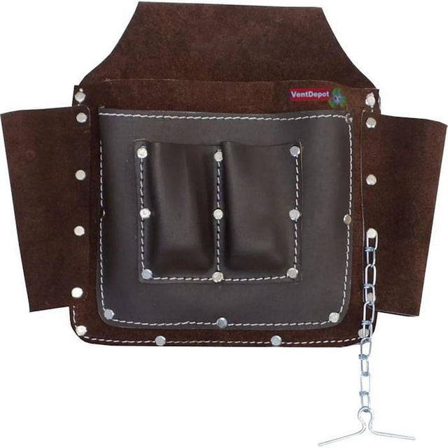 Estuche Porta Herramientas VentDepot 7 Bolsillos 100% Piel de Bovino MXHOO-001