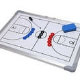 thumbnail image 2 of Almencla Basketball Coaching Board Referees Gear Rewritable Coaches Marker Whiteboard, 2 of 8