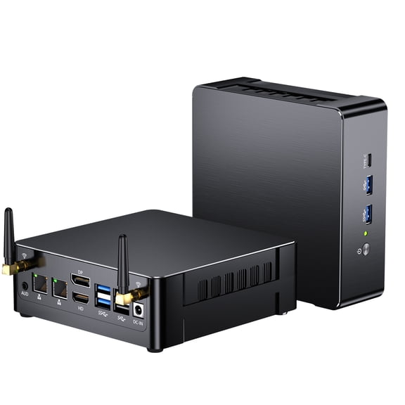Thdeukoty Mini PC, Desktop Computer Core i9-12900H, 14 Cores Upto 5.0GHz, Win 11 Pro(TPM 2.0), 64G DDR5 RAM 1T SSD, HDMI/DP/USB4.0/WiFi6E/BT5.3, VESA