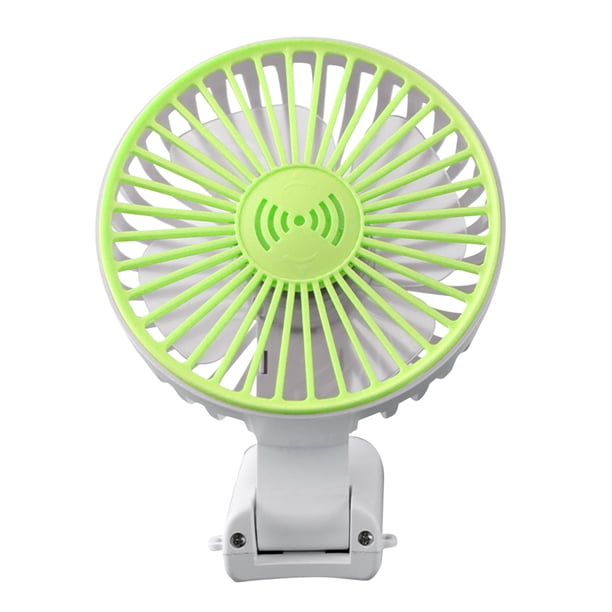 Mini ventilador de bolsillo portátil de mano ventilador de escritorio recargable USB plegable 1800 mAh velocidad de alta capacidad ajustable