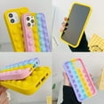 thumbnail image 4 of Push Pop Phone Case for iPhone 7Plus Push Pop Bubble Fidget Toys case Rainbow Soft Cover, 4 of 4