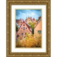 thumbnail image 1 of Murdock, Ramona 17x24 Gold Ornate Wood Framed with Double Matting Museum Art Print Titled - Fall Colors of Rotherburg II, 1 of 4