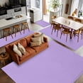 thumbnail image 5 of Violet Purple Area Rugs 2.7x5 for Living Room, Farmhouse Solid Purple Color Modern Art Non Slip Washable Rug Runner, Low Pile Indoor Floor Carpet Mat Bathroom Rugs for Bedroom, Kids Room, 5 of 9