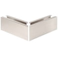 thumbnail image 2 of CRL B5S90BS 304 Brushed Stainless Grade 12" Mitered 90 Corner Cladding for B5S Series Standard Square Base Shoe, 2 of 2
