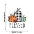 thumbnail image 3 of Gumesh Halloween Throw Blanket 51" x 39" - Soft Flannel Ghost Blanket, Cozy Plush for Couch, Sofa & Bed, Fall Winter Decor, for Kids & Adults (White), 3 of 5