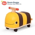 thumbnail image 3 of B. Toys- Boom Buggy- Ride On- Paseo de madera para niños pequeños - Mango y 4 ruedas lisas - Push & Roll Bee - 18 meses +, 3 of 5