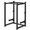 3" x 3" Uprights · Basic Cage, variant on YODOLLA Power Cage, 2000 lb Heavy-Duty 3 x 3 Power Rack with Multi-Grip Pull-Up Bar, Squat Rack for Home Gym Strength Training, Black