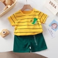 thumbnail image 4 of Birdeem Chemises pour Filles Vêtements d'Intérieur d'Été pour Enfants Col Rond Manches Courtes Shorts Ensemble Deux Pièces, 4 of 12