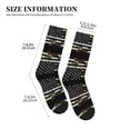 thumbnail image 3 of Women's Men's America Camouflage Flag Colorful Novelty Pattern Crew Athletic Socks, 3 of 7