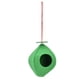 thumbnail image 1 of Comedero para pájaros colgante cúpula circular de aspecto sofisticado Comedero para pájaros de tela de fieltro suave y cómodo con cordón para balcón para patio para jardín ANGGREK Otros, 1 of 8