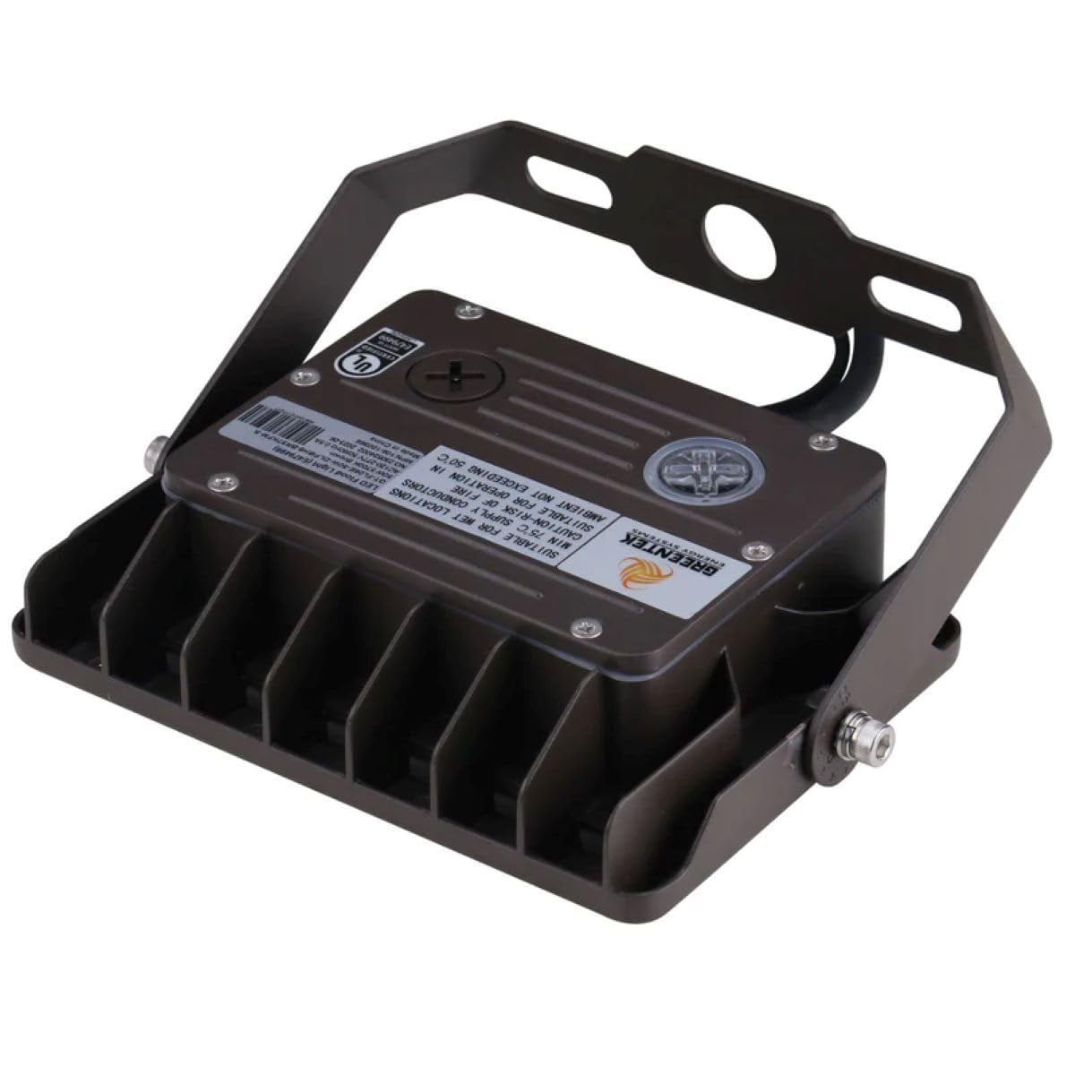 GREENLIGHTDEPOT LED Flood Light - 50W - 6400 Lumens - FL06E - Photocell Included - UL+DLC5.1 (4000K)