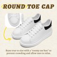 thumbnail image 2 of Adult Platform Casual Sneakers Lace Up Fashion Daily Walking Shoes for All Seasons, 2 of 6