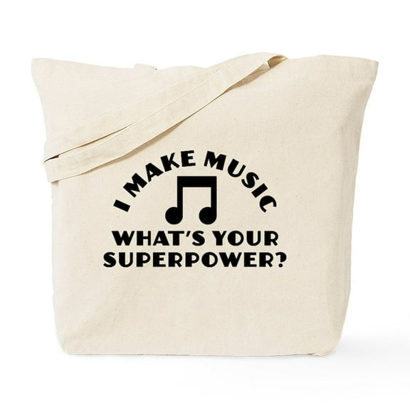 CafePress - I Make Music Tote Bag - Unisex Canvas Tote Bag, Beige, 1-Piece