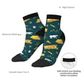 thumbnail image 6 of Pofeuu Camping Print 30cm Socks, Adult Running Hiking Socks for Youth and Adult, 6 of 7