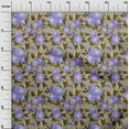 thumbnail image 3 of oneOone Polyester Spandex Brown Fabric Floral Craft Projects Decor Fabric Printed By The Yard 56 Inch Wide, 3 of 4