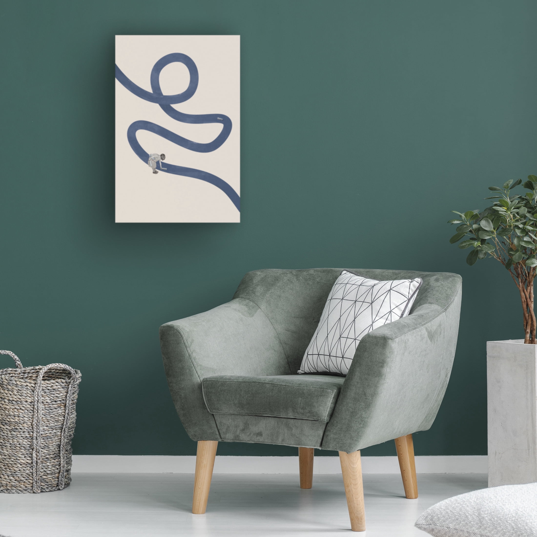 Trademark Fine Art Maarten Leon River Cleanse Canvas Wall Art