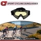 thumbnail image 3 of Gafas de conducción de motocicleta Unique Bargains 1 juego PC TPU gafas de sol para deportes al aire libre motocross bicicleta de tierra lente amarilla marco blanco negro, 3 of 6