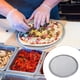 thumbnail image 2 of Bewildely Bandeja para Pizza de 7/8/9/10/11/12 pulgadas, bandeja de malla antiadherente gruesa de aluminio para Pizza, bandeja para hornear, Herramientas y accesorios para hornear 10 pulgadas, 2 of 6
