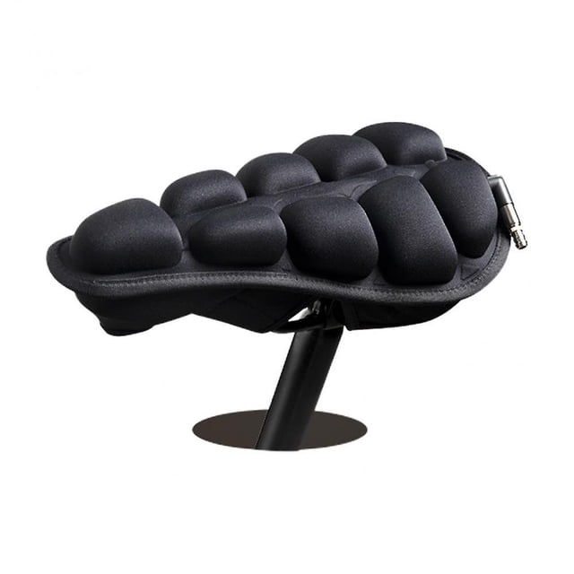 Cojín para asiento de bicicleta LIUYMXG con absorción de impactos de aire 3D Tamaño 28,5 x 17 x 3,4 cm
