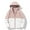 White, variant on Women Lightweight Active Rain Jacket Hooded Waterproof Raincoat Windbreaker Casual Color Block Jacket with Hood S