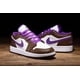 thumbnail image 4 of Ni - ke Air Jordan 1 Low Retro Purple Brown White Casual Shoes Men's Size 13, 4 of 5