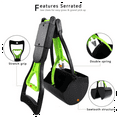 thumbnail image 2 of Pet Pooper Scooper for Dogs and Cats,Foldable Long Handle, Portable Great for Lawns Gravel, Green, 2 of 6
