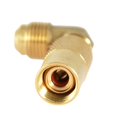 thumbnail image 3 of Advancent Conector de tanque de Conexión rápida 9/16 a 5/8 Conector de tanque de propano Adaptador de conexión de latón para estufa de carpas Advancent OD004342-00, 3 of 6