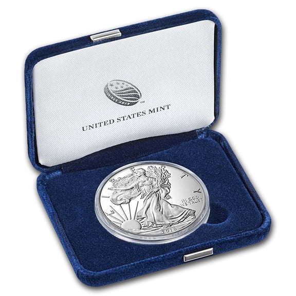 2016-W 1 oz Proof American Silver Eagle (w/Box & COA)