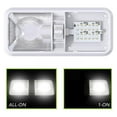 thumbnail image 4 of 1 Pcs LED RV Lights 12V 48 LED Interior Double Dome Ceiling Light For RV Boat For Camper Trailer White Caravan Accessories ,Easy to Install, 4 of 7