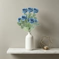 thumbnail image 4 of Artificial 3 Heads Roses Artificial Flower For Home Decoration, 4 of 8